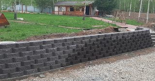 Установка подпорной стенки в Михайловке: качество и цена от 2796 руб.